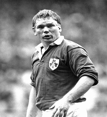 HISTORY REPEATING?: Ciaran Fitzgerald captained in  1983 when many thought Colin Deans should have started
