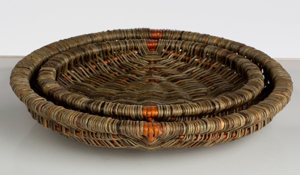 Handwoven basket by Alison Fitzgerald