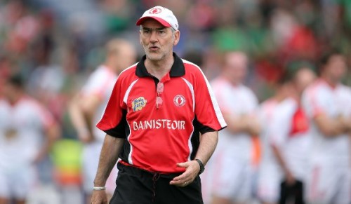 Tyrone manager Mickey Harte. Photo: INPHO.