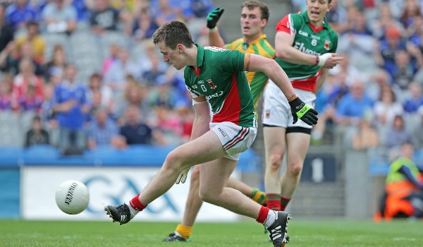 Cillian O'Connor in action for Mayo