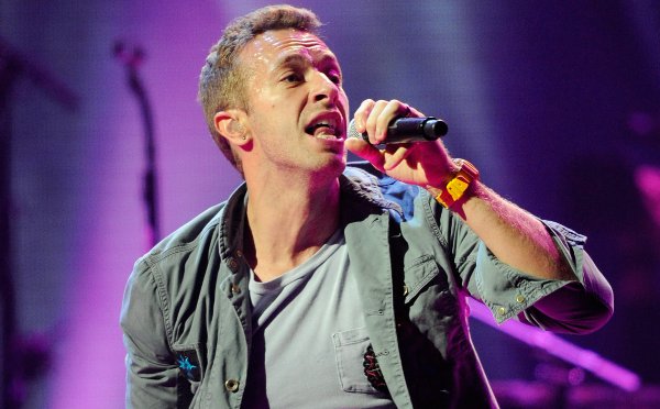 Chris Martin from Coldplay is one of the singer's Martin can sing like beautifully