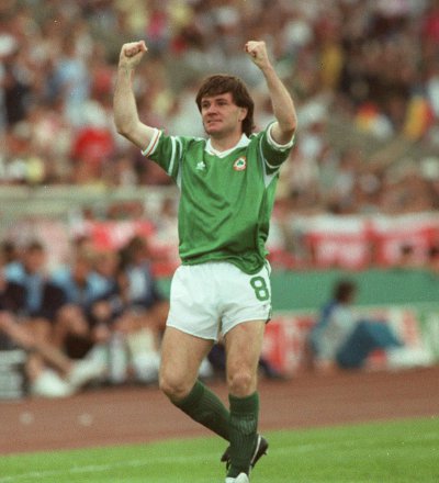 Ray Houghton scores again for Ireland