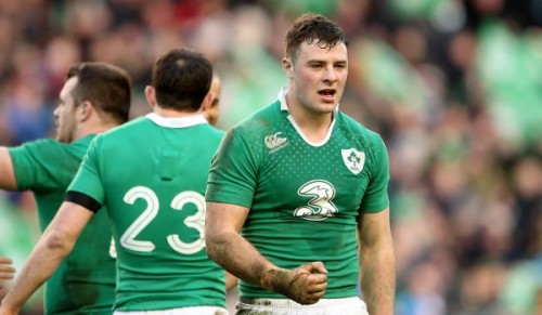 Robbie Henshaw excelled for Ireland during the RBS Six Nations.  Photo: INPHO.