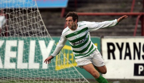 Tony Sheridan scored for Shamrock Rovers against Bohemians in 2005. Photo: INPHO.