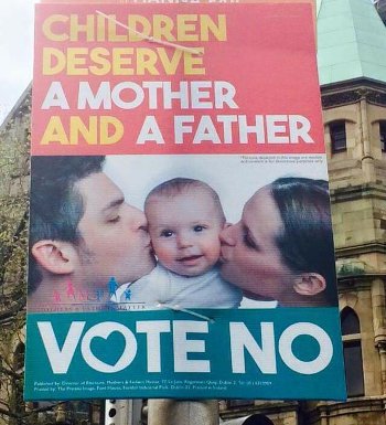Marriage Referendum No campaign poster Jason Manford-n