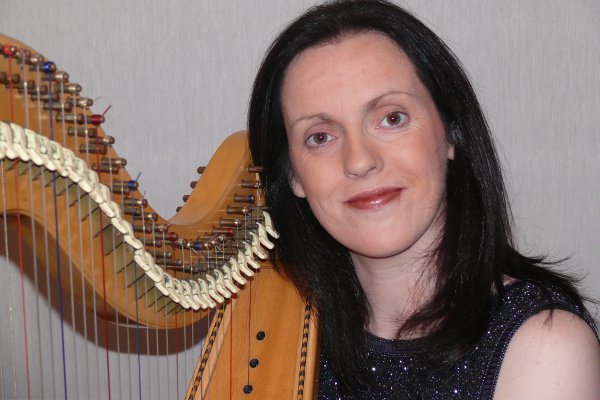 Harpist Mary Louise O'Donnell