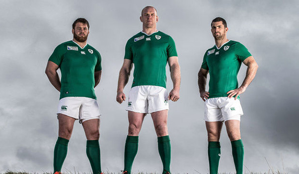 Sean O'Brein, Paul O'Connell and Rob Kearney 14/7/2015