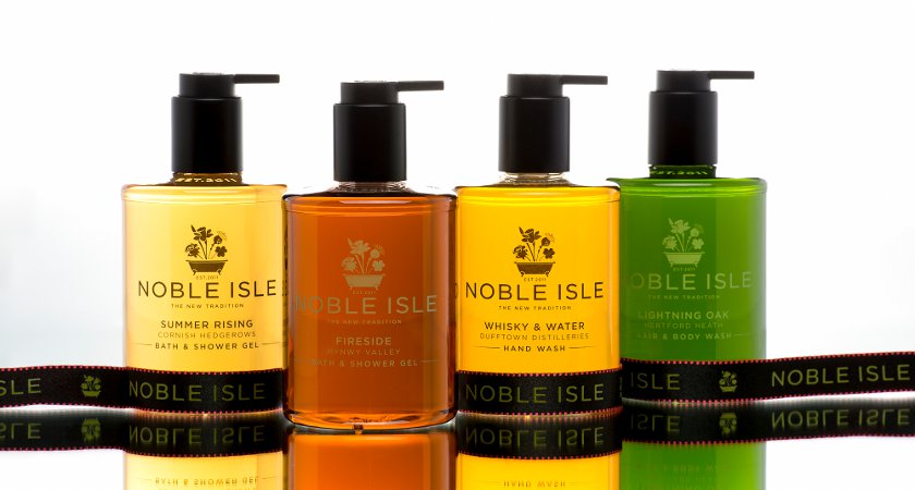 A selection of Nobel Isle's products