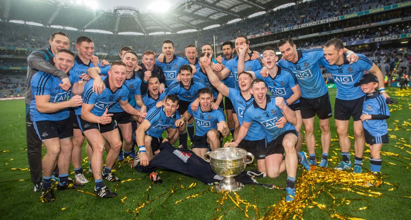 Dublin celebrate with the Sam Maguire [Picture: Inpho]