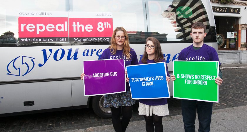 The bus travelled to many of Ireland's major cities. Picture: RollingNews.ie