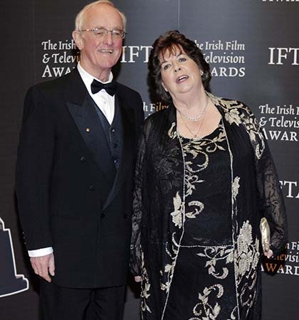 Frank and Barbara Kelly pictured at the Irish Film and Television Awards in Dublin. (Photo: Laura Hutton/RollingNews.ie)