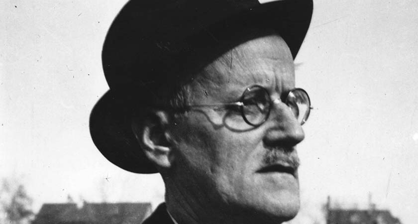 Irish writer James Joyce (1882 - 1941) in Zurich.    (Photo by Hulton Archive/Getty Images)