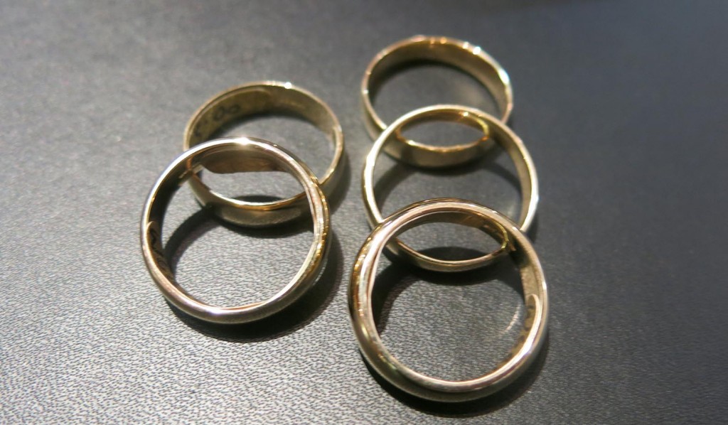 Gold rings — make sure you buy one without a curse
