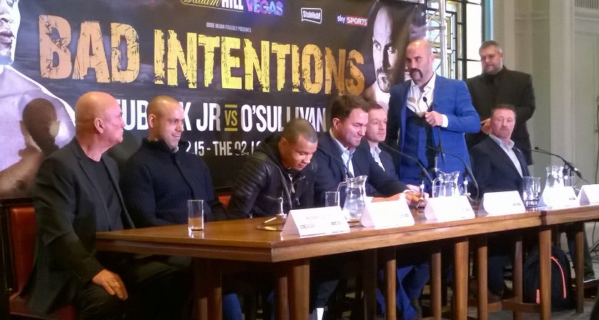 Press Conference Spike O'Sullivan