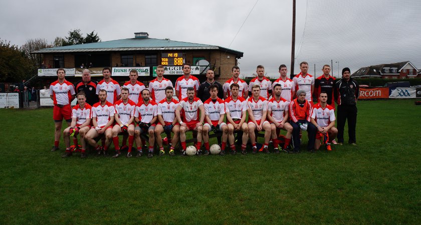 Tir Chonaill Gaels ahead of their semi-final win over Kingdom Kerry Gaels [Picture: Malcolm McNally]
