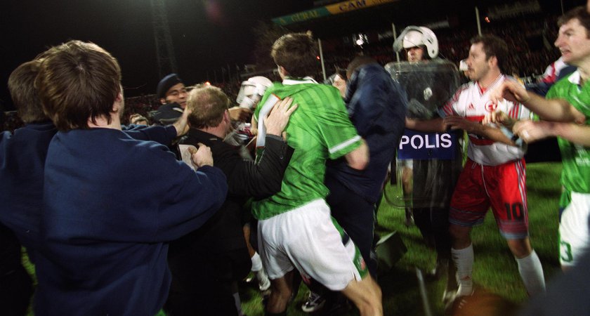 Tony Cascarino had an alteration with Turkish police [Picture: Inpho]
