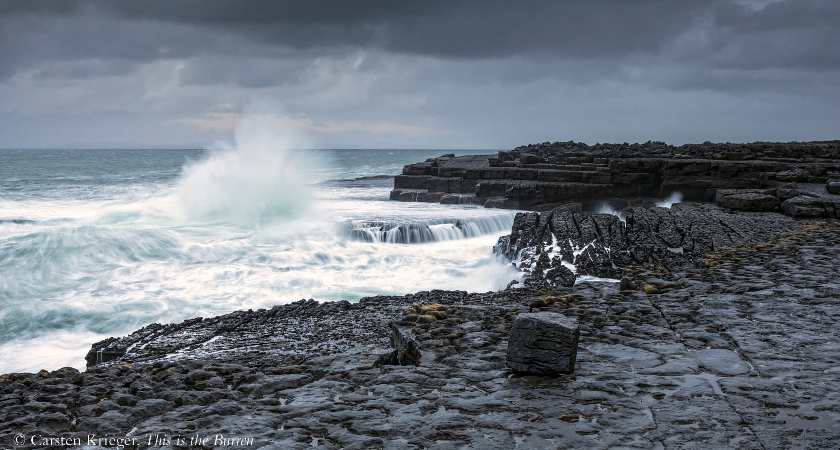 Doolin coast, the Burren, County Clare. taken from This is the Burren by Carsten Krieger, published by The Collins Press, 2015