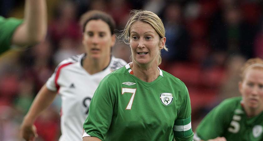 Women's World Cup Qualifier, Group 4, 26/8/2006 Republic of Ireland Ciara Grant Mandatory Credit ©INPHO/Tom Honan