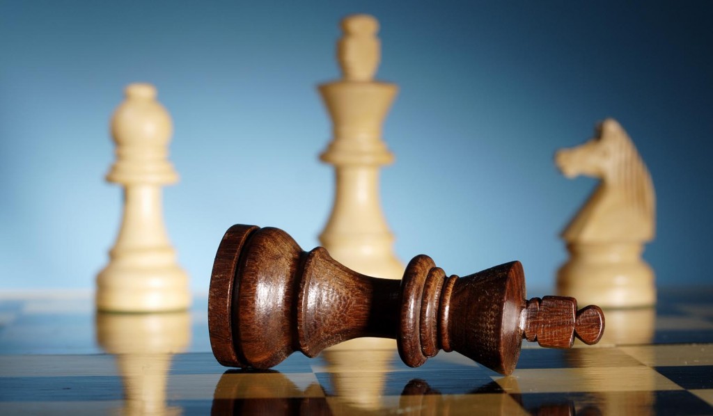 Chess - don't attack until your king is safe. Picture: iStock