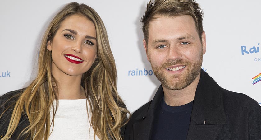 Vogue Williams and Brian McFadden attend the Trust In Fashion Fundraiser in London, (Photo by Tristan Fewings/Getty Images)