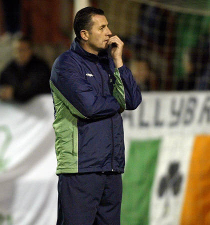 Liam O'Brien Shamrock Rovers days