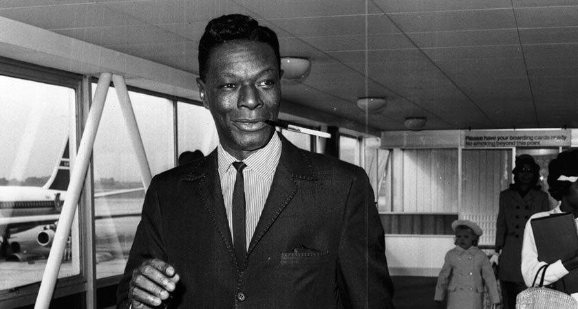 Nat King Cole, pictured circa 1963. Picture : Getty Images 