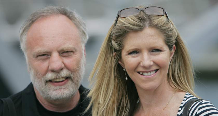 10/6/2006 Former hostage Brian Keenan with his wife Audrey at Dublin Docks at the launch of the SPIRASI`s 2006 Tall Ship Challenge Against Tortue.The unique Tall Ship venture will start from City Quay Dublin,which will stop in ten ports around Ireland .Photo:Leon Farrell/RollingNews.ie