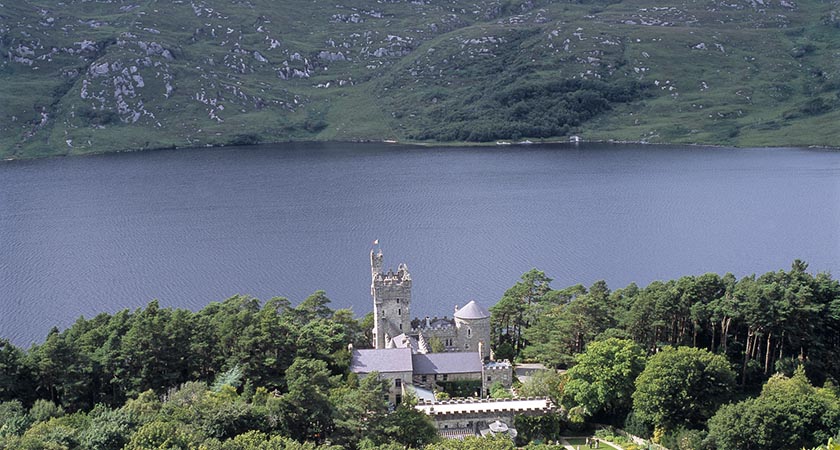 Glenveagh Castle — many celebrities have crashed here for the night. Picture: Tourism Ireland