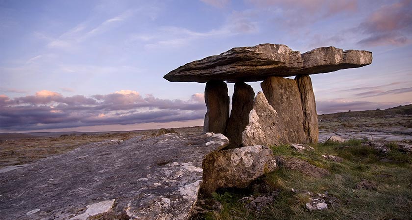 A skeletal landscape in Clare. Picture: Tourism Ireland