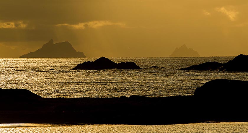 The Skelligs — a rocky haven for monks and Star Wars. Picture: Tourism Ireland