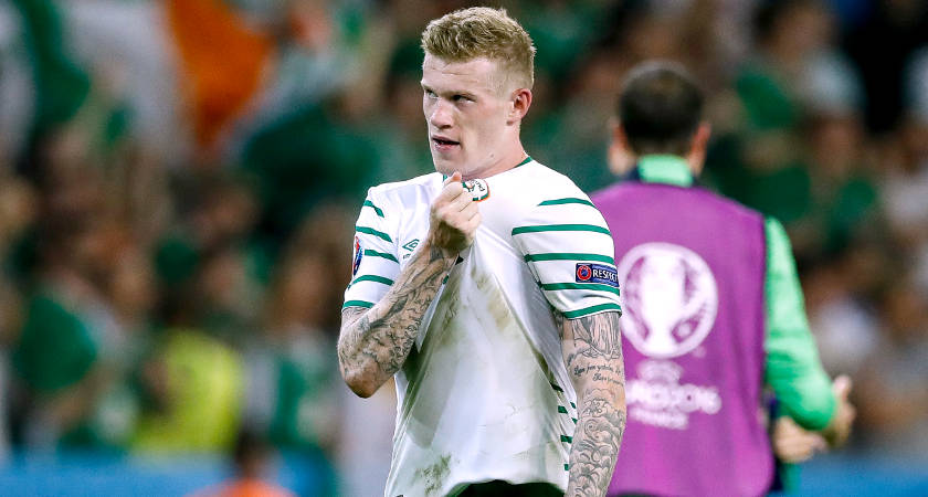 James McClean remains as close to his community as can be [Picture: Inpho]