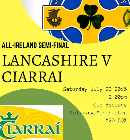 Lancashire v Kerry 2016