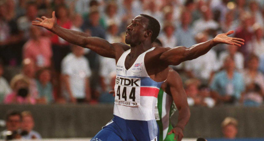 Linford Christie began his career with London Irish [Picture: Getty]
