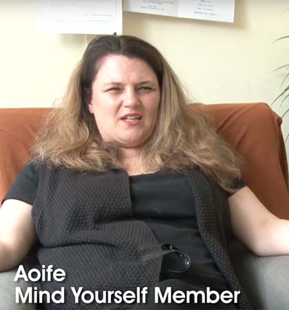 Aoife came to Mind Yourself when she was ostracised from her family when she had a baby out of wedlock. (Source: Mind Yourself/YouTube) 