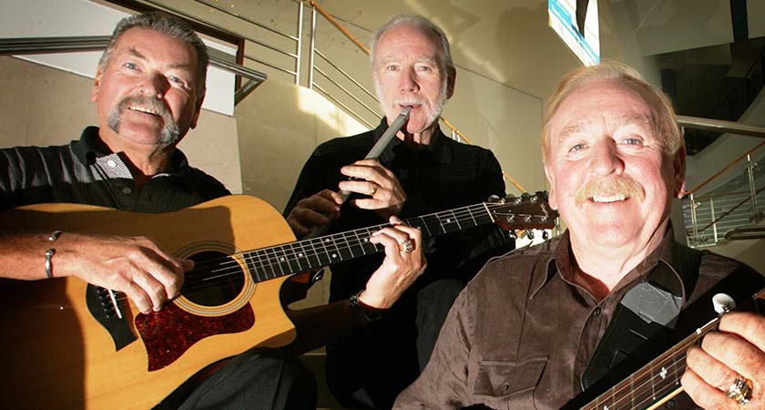 The Wolfe Tones were featured on Canadian television after playing in a pub at the festival. (Source: The Official Wolfe Tones website) 