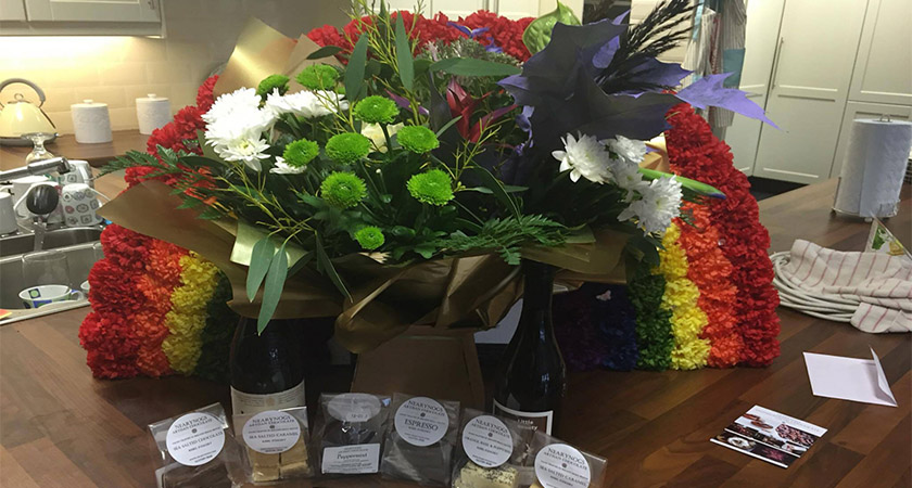Pride in Newry have since received an outpouring of support [Picture: Facebook]
