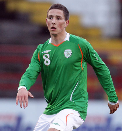 Hourihane has eight caps for Ireland at U21 level [Image: Inpho]