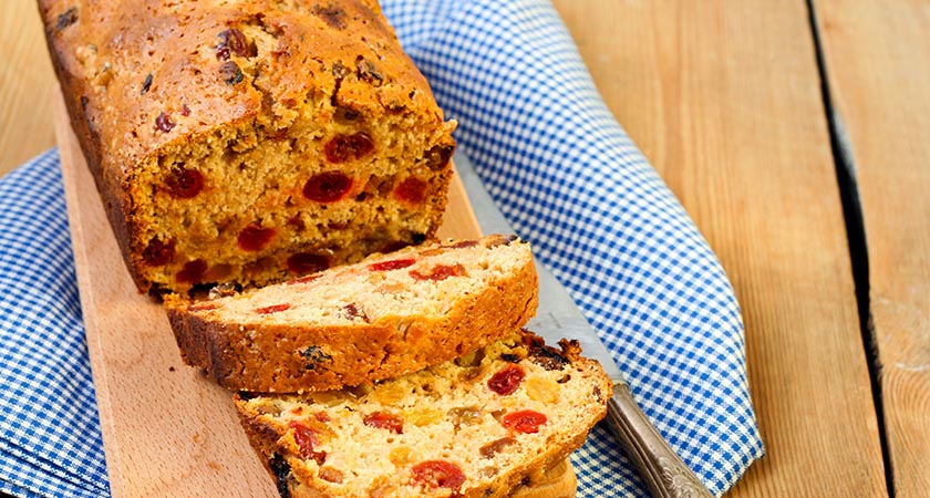 Irish barmbrack – a mixed fruit cake