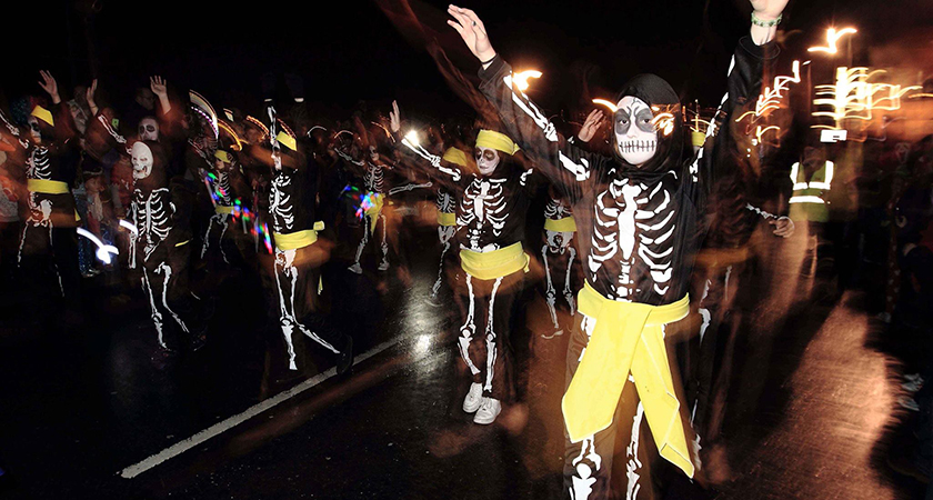 The Halloween festivities in Derry are legendary, with thousands of people taking part in the parade annually. (Picture: Derry Halloween/Facebook)