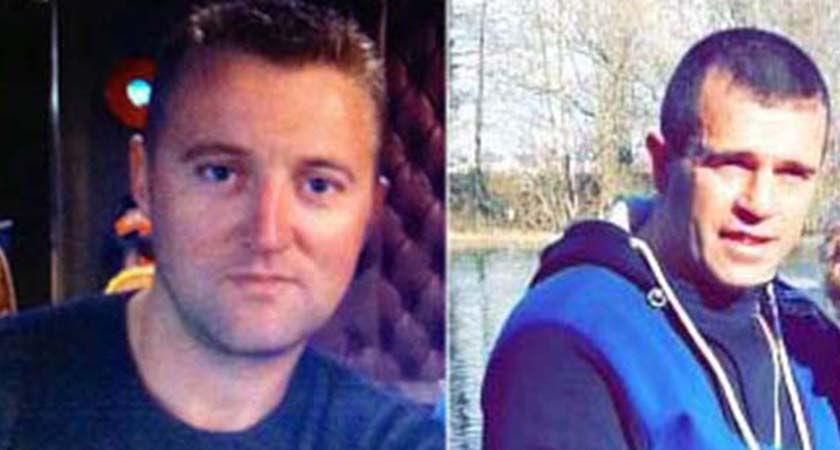 Cathal Murphy, left, and Raymond McCann, were the Cork men named as the Irish men killed in a car crash in Canada last weekend. (Picture: Facebook)