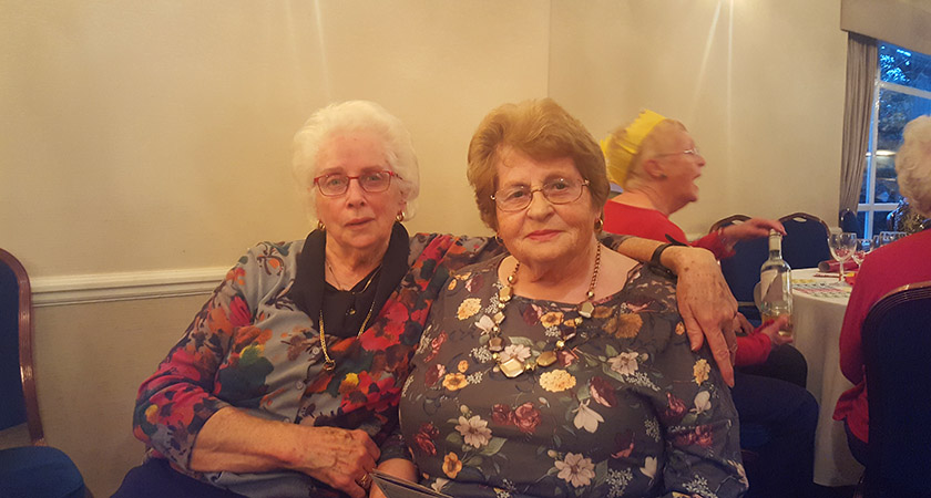 Mary Nolan (left) and Josie Shankey (right)