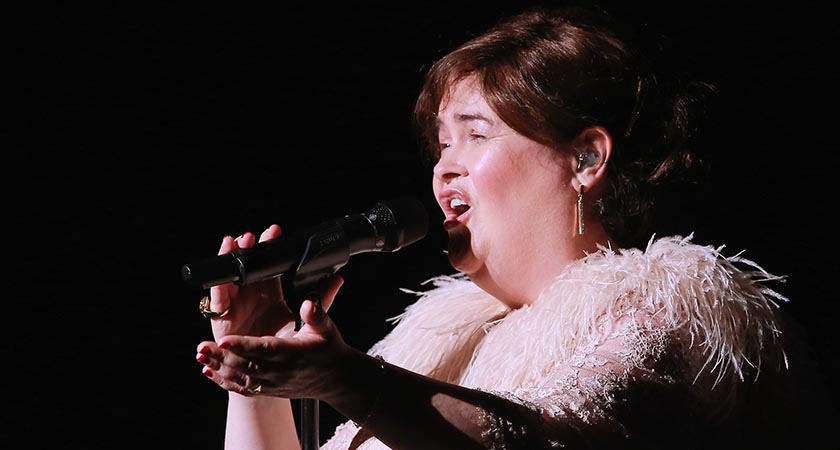 Susan Boyle can expect a busy year (Photo by Robert Benson/Getty Images for Susan Boyle)