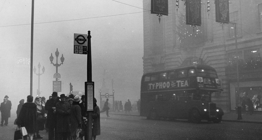 It may have been Christmas, but it was grim for some Irish in London in the 1960s (Image: Getty)