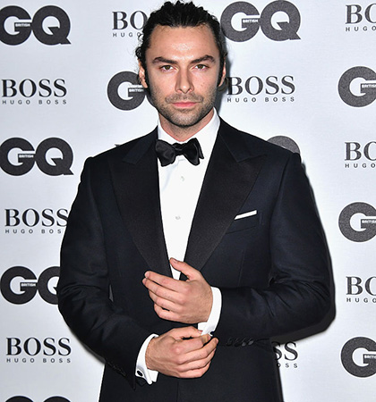 LONDON, ENGLAND - SEPTEMBER 06: Aidan Turner arrives for GQ Men Of The Year Awards 2016 at Tate Modern on September 6, 2016 in London, England. (Photo by Gareth Cattermole/Getty Images)