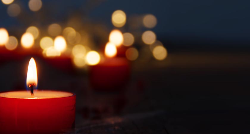 A candle evokes tranquillity [Picture: iStock]