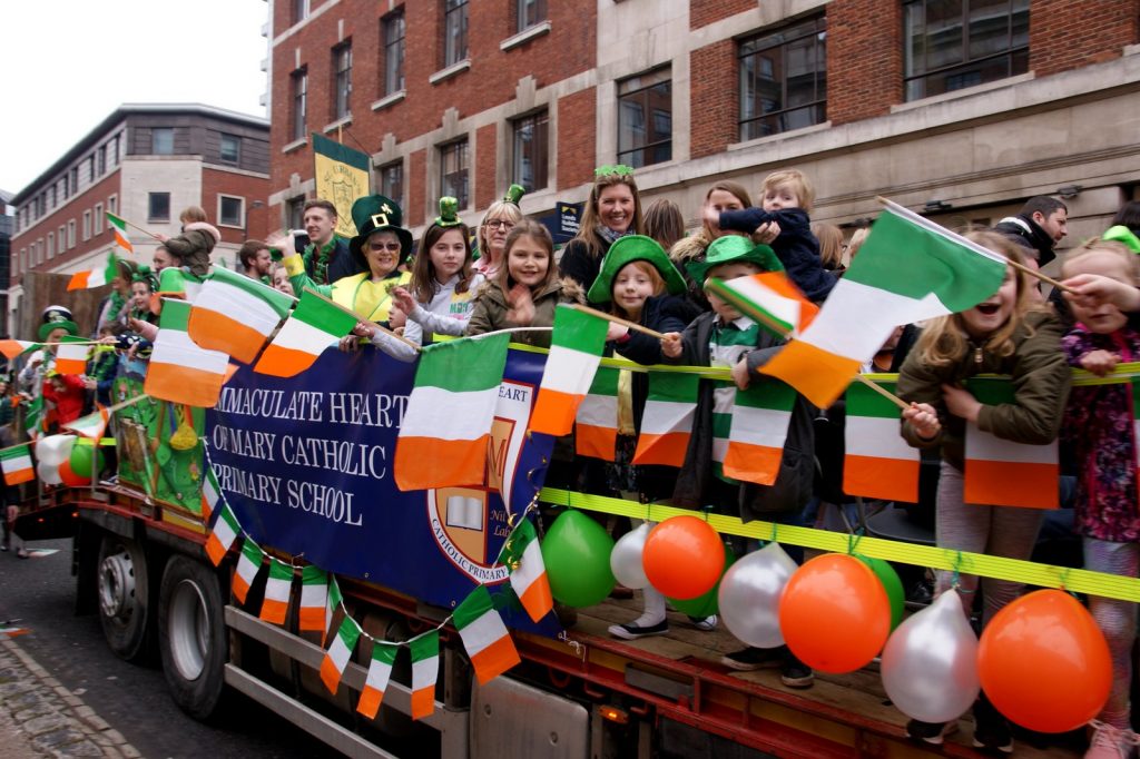 st patricks day parade leeds 2025