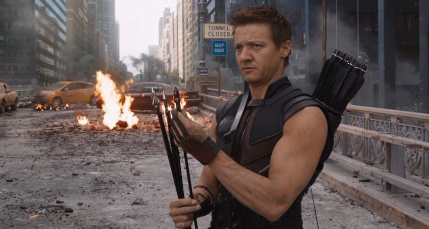 Jeremy Renner in Avengers.