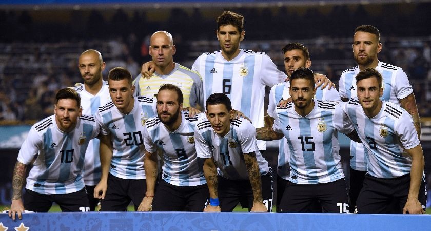 The Argentina national team.