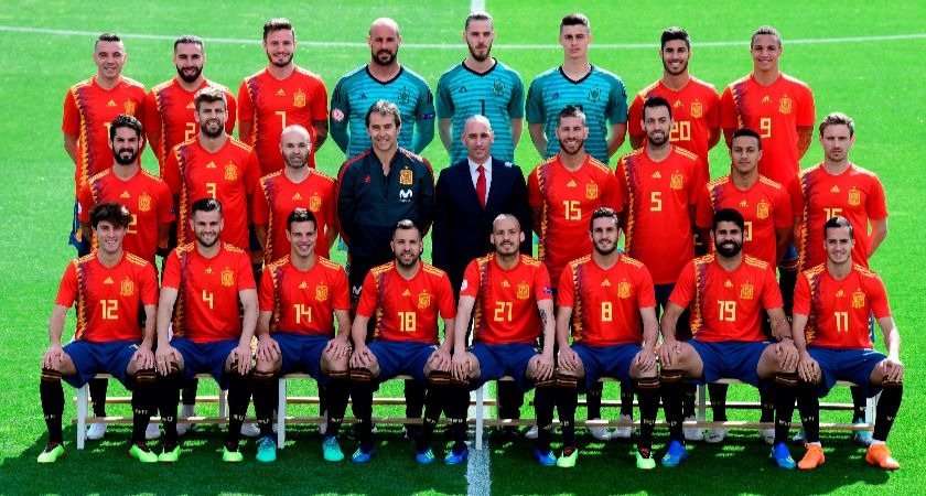 The Spain national team.