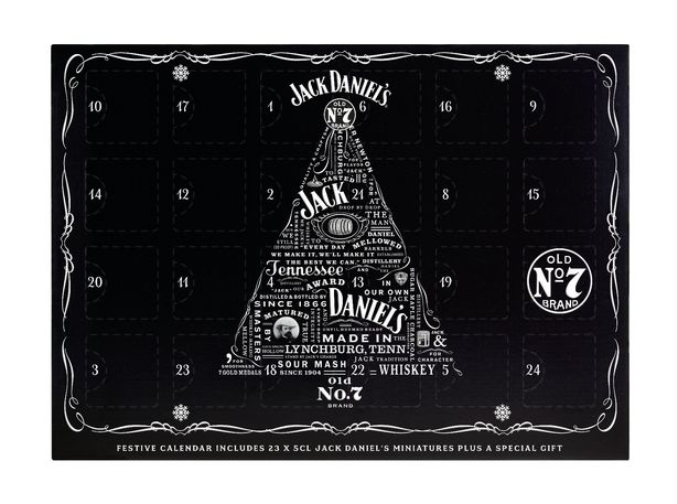 A Jack Daniel's advent calendar containing 23 bottles of whiskey on the way.